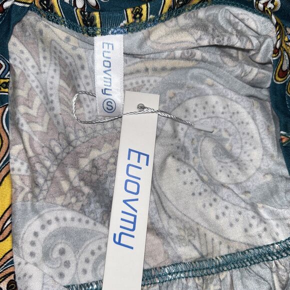 EUOVMY Women's Long Sleeve Loose Maxi Dresses Casual Long Dresses With Pockets S - Picture 6 of 6